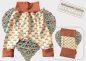 Preview: DIY Nähpaket Stoff Zuschnitte plus Anleitung Pumphose Jersey Sonnenkind, Bündchen rost Nähset